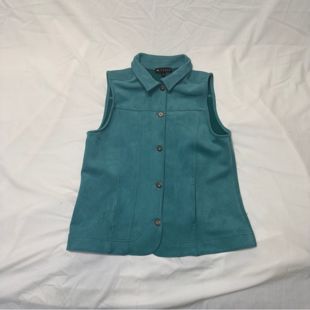 Teal Sleeveless Vest